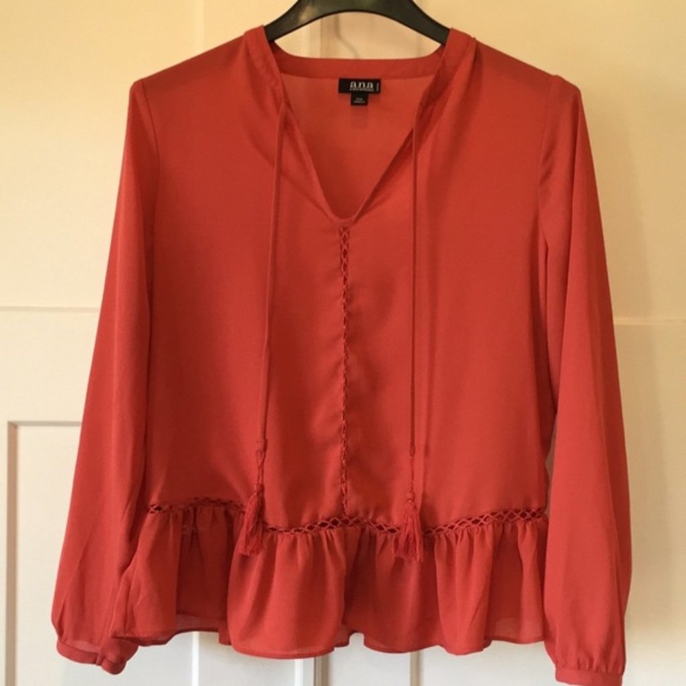 A.N.A petite medium flowy top